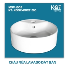 Chậu Rửa Lavabo Đặt Bàn 202
