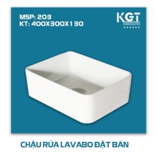 Chậu Rửa LavaBo Đặt Bàn 203