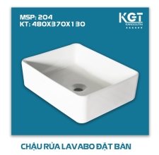 Chậu Rửa Lavabo Đặt Bàn 204