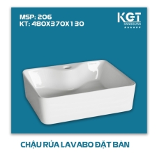 Chậu Rửa Lavabo Đặt Bàn 206