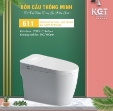 Bồn Cầu Vệ Sinh Thông Minh MSP 611