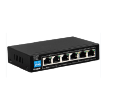 SWITCH 6 PORT DGS-F1006P-E