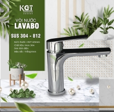 Vòi Lavabo Sus 304 - 812