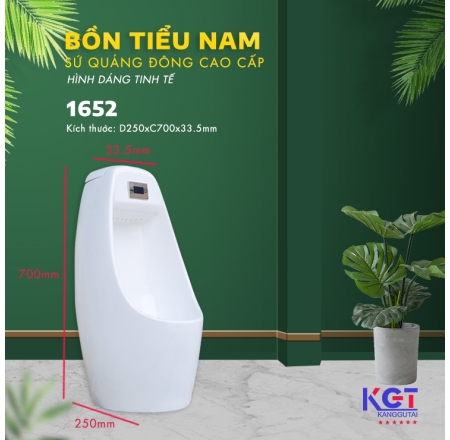 Bồn Tiểu Nam Cảm Ứng Công Nghệ Mới 1652