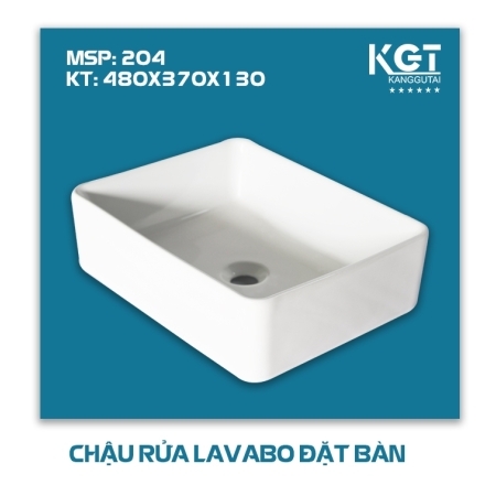 Chậu Rửa Lavabo Đặt Bàn 204