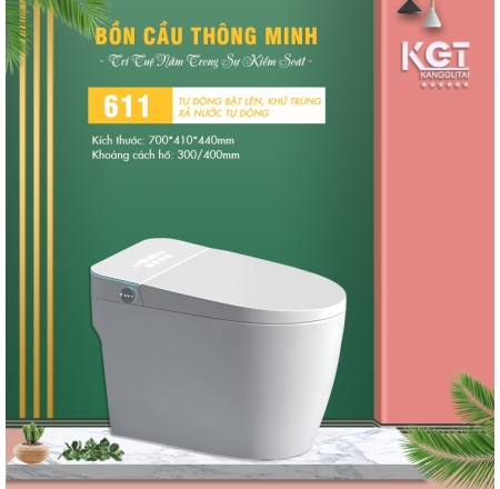 Bồn Cầu Vệ Sinh Thông Minh MSP 611