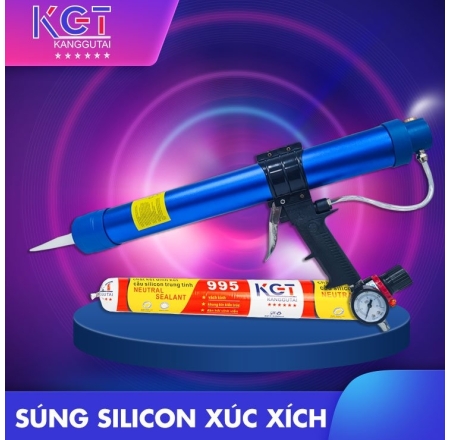 Máy Bơm Keo Silicon Mềm Dạng Xúc Xích